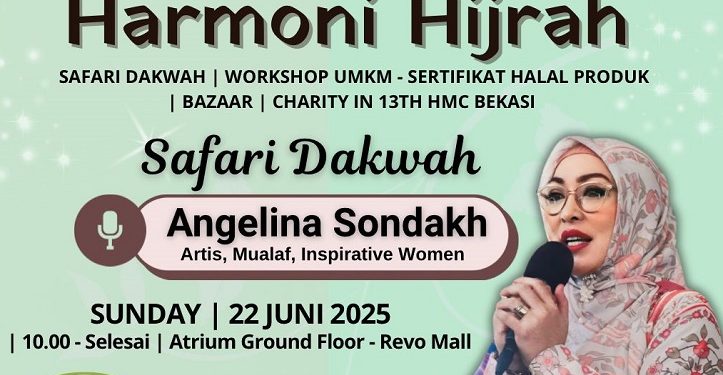 Hijabersmom Community Bekasi Gelar Harmoni Hijrah Bersama Angelina Sondakh