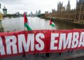 Unjuk Rasa Pro-Palestina Terjadi di Luar Parlemenn Inggris London