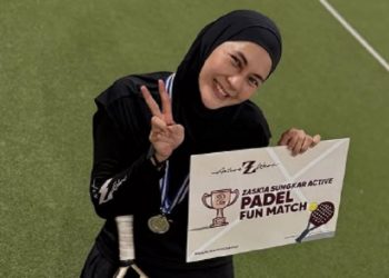 Paula Verhoeven Tampil Modest saat Tanding Padel di Lapangan