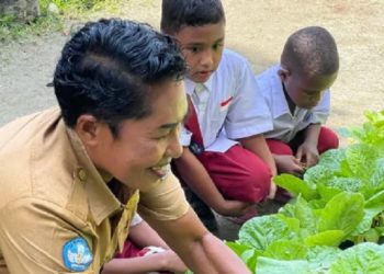 Dukung Pemenuhan Gizi Anak, SD di Jayapura Buat Kebun dan Kantin Sehat