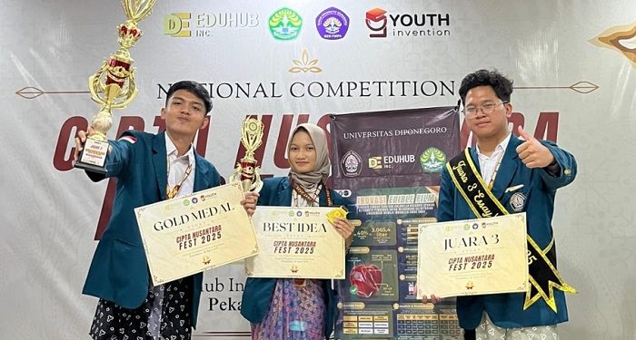 Mahasiswa UNDIP Ubah Limbah Tahu jadi Pengemas Ramah Lingkungan