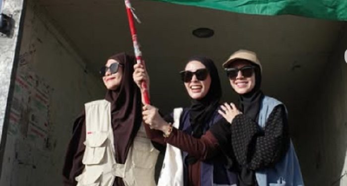 Cerita Zaskia Adya Mecca dalam Gerakan Global March to Gaza