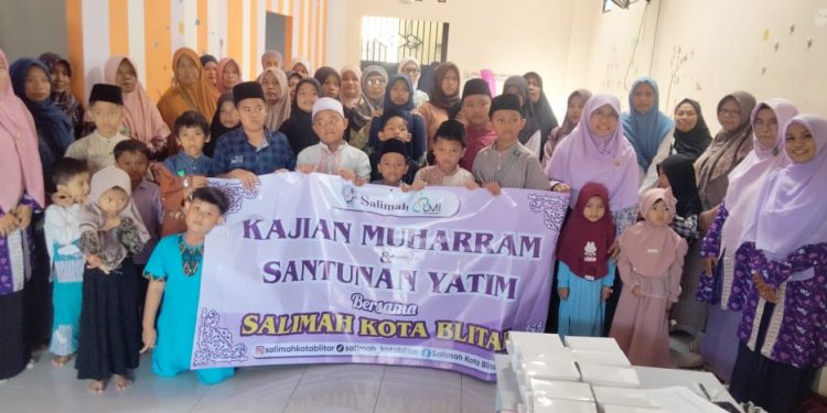 Sambut Tahun Baru Islam 1447 Hijriah, Salimah Kota Blitar Gelar Kajian Muharam dan Santunan Anak Yatim