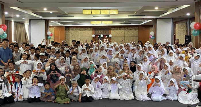 Santunan dan Edukasi Kemanusiaan Warnai Kebahagiaan 150 Anak Yatim di Hotel Horison Balairung Jakarta