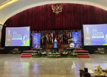 Pemuda Indonesia Deklarasikan Dukungan untuk Palestina di Gedung Merdeka