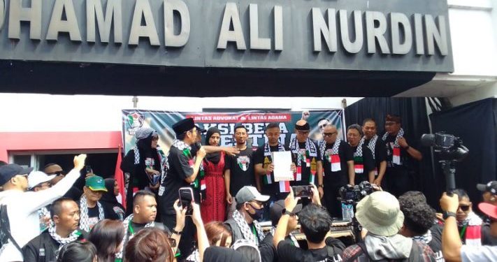Advokat dan Tokoh Lintas Agama Bersatu di Bandung untuk Palestina