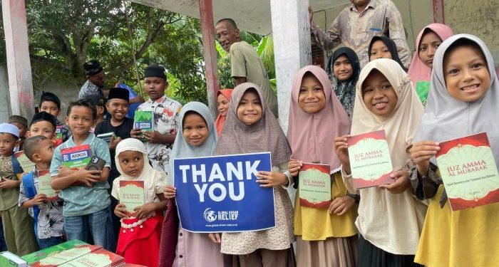 Komunitas Ayo Less Waste Salurkan Hasil Sedekah Sampah Melalui Global Ehsan Relief Indonesia