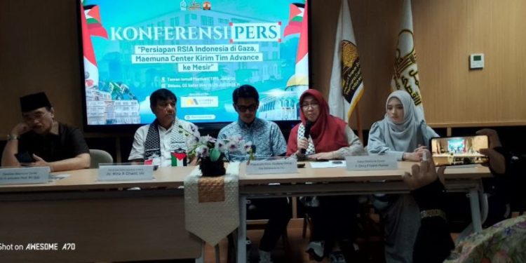 Misi Pembangunan RSIA Indonesia di Gaza, Maemuna Center Tugas Tim ke Kairo