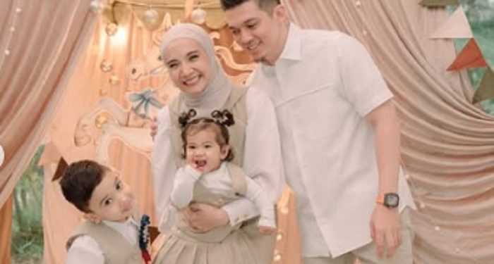 Humaira, Putri Zaskia Sungkar Rayakan Ulang Tahun Pertamanya