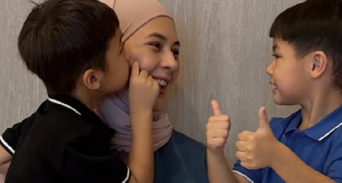 Potret Paula Verhoeven Nikmati Quality Time Bersama Kedua Anaknya