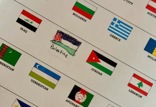 Anak Dosen FH UGM ini Ganti Bendera Israel dengan Palestina di Buku Ensiklopedia
