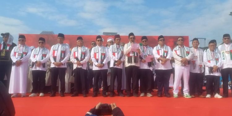 Bersatu Padu Selamatkan Gaza, Seruan Hentikan Genosida Gaza Menggema dalam Tiga Bahasa