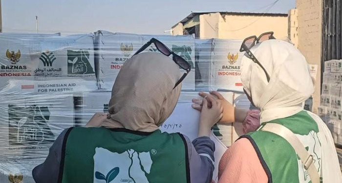 BAZNAS Siapkan 55.000 Paket Bantuan Pangan bagi Warga Palestina