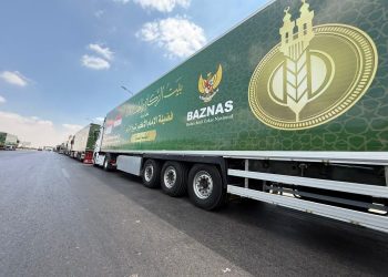 BAZNAS Kirim 50 Truk Bantuan Pangan untuk Warga Palestina
