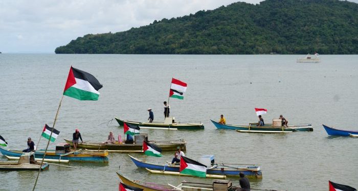 Nelayan Togeo Konvoi Perahu Bela Palestina IPC, Dilepas Tamsil Linrung