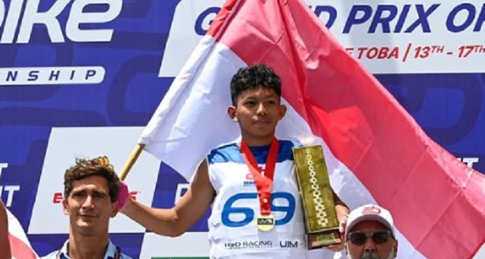 Pembalap Muda Asal Papua Barat jadi Juara Dunia Aquabike World Championship 2025
