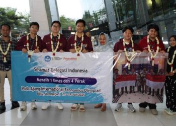 Pelajar Indonesia Raih Medali Emas dalam Ajang Olimpiade Ekonomi Dunia 2025 di Azerbaijan