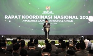 Sukseskan Asta Cita, Menag RI Buka Rakornas BAZNAS 2025