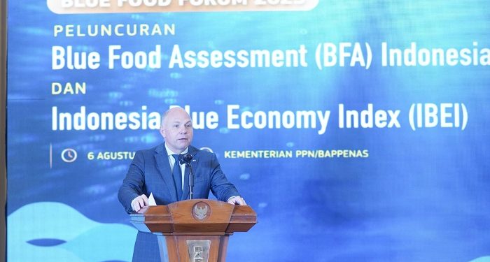 Kementerian PPN/Bappenas dan Uni Eropa Luncurkan Blue Food Assessment dan Indonesia Blue Economy Index