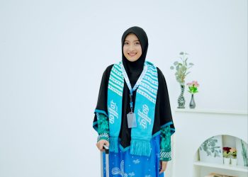 Kolaborasi Penuh Doa, Naffar Tour Gandeng Aktris Religi Meyda Sefira Jadi Brand Ambassador