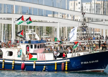 Sumud Flotilla Masih Bersandar dalam Kondisi Siaga di Pelabuhan Tunisia