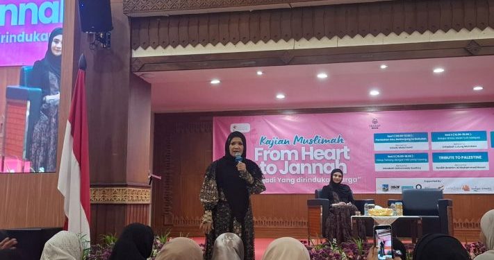 Ustazah Lulung Mumtaza Beri Doa agar Terhindar dari Intimidasi dalam Kajian Muslimah From Heart to Jannah