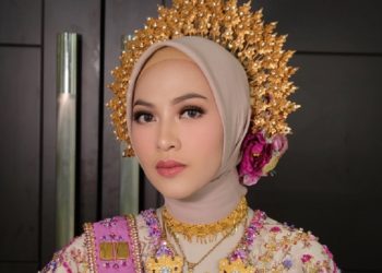 Penampilan Feby Putri di Hari Pernikahannya dengan Adam Febrian