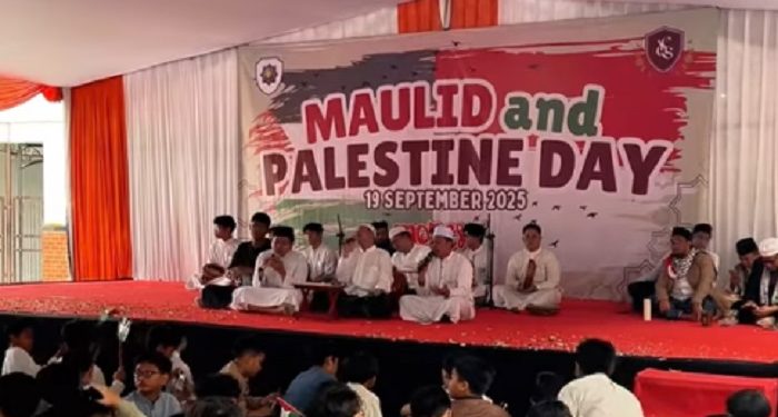 SMP dan SMA JISC Peringati Maulid Nabi hingga Palestine Day
