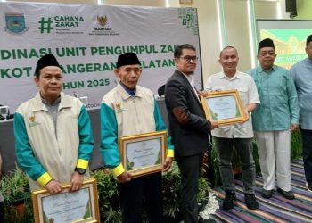 Laju Peduli Raih Penghargaan UPZ Teraktif 2025 dari Baznas Tangsel