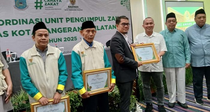 Laju Peduli Raih Penghargaan UPZ Teraktif 2025 dari Baznas Tangsel
