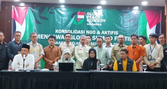 Global Peace Convoy Indonesia Minta Pemerintah Kawal Relawan di Global Sumud Flotilla