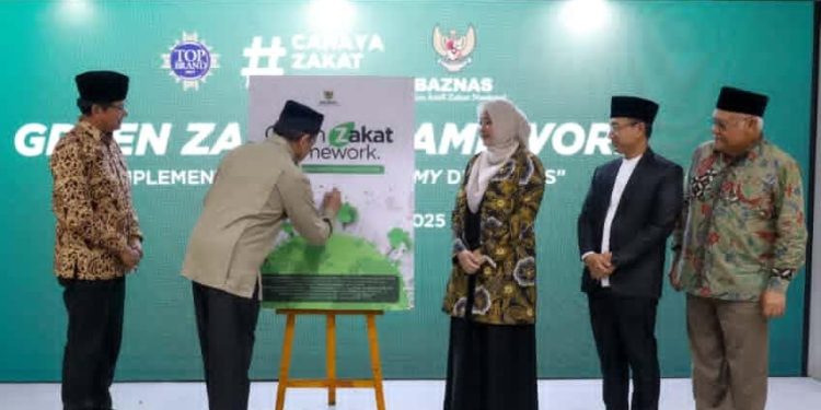 Implementasikan Green Economy, BAZNAS RI Luncurkan Buku Green Zakat Framework