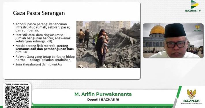BAZNAS Ajak Masyarakat Indonesia Perkuat Solidaritas Bantu Rehabilitasi Palestina