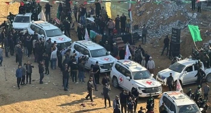 Warga Palestina Sudah Dibebaskan Israel dan Tiba di Kota Khan Yunis di Gaza Selatan