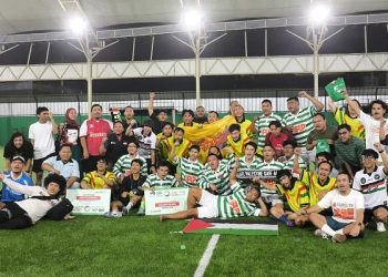 Sejumlah Musisi Hingga Seniman Tergabung Dalam KOMS & HOPE Gelar Charity Match Untuk Palestina Berkolaboraksi Dompet Dhuafa