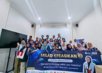 Kreasikan Rayakan Milad ke-3: Merajut Cinta untuk UMKM dan Palestina