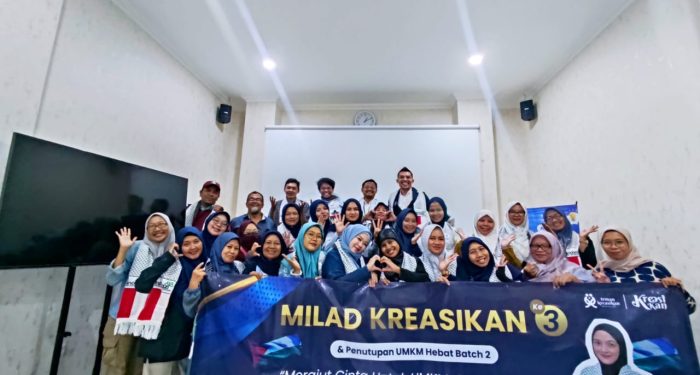 Kreasikan Rayakan Milad ke-3: Merajut Cinta untuk UMKM dan Palestina