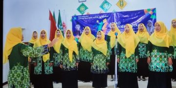 Guru PAUD ABA Cepokokuning Ikuti Lomba Paduan Suara Milad Muhammadiyah ke-113