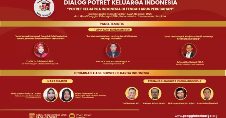 Pentingnya RUU Ketahanan Keluarga dalam Mewujudkan Pembangunan Ramah Keluarga