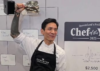 Berkat Sajian Sate Maranggi, Alfan Musthafa Raih Gelar Queensland Chef of the Year 2025 di Australia