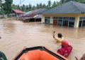 Sejumlah Wilayah Sumatera Utara Terendam Banjir Akibat Hujan Lebat