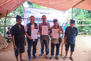 BSI Maslahat Resmikan Jembatan Maslahat Untuk Negeri Bagi Masyarakat Baduy