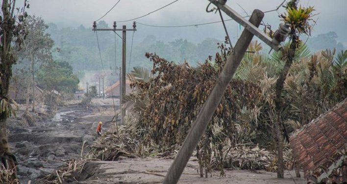 204.63 Hektare Lahan Pertanian Rusak Akibat Erupsi Gunung Semeru