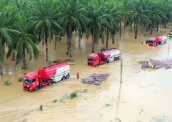 Pasokan BBM hingga Alat Berat Dikerahkan dari Medan Menuju Aceh Tamiang