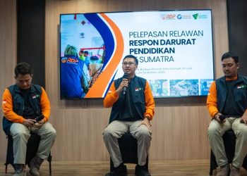 Dompet Dhuafa Berangkatkan Relawan Darurat Pendidikan ke Sumatra