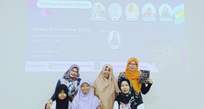 Peluncuran Buku Antologi di Batang, Dorong Tumbuhnya Penulis dan Pegiat Literasi Lokal