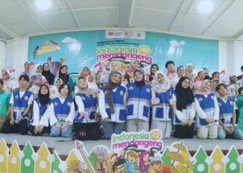 Indonesia Mendongeng 12 Ajak Santri TPQ Se-Nusantara 2025 Peduli Palestina dan Korban Banjir Sumatera