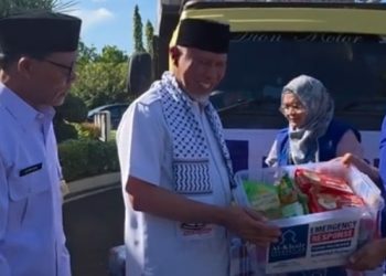 Warga Gaza Ikut Bantu Korban Bencana Sumatera