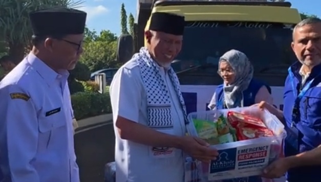 Warga Gaza Ikut Bantu Korban Bencana Sumatera