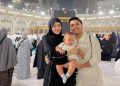 Aaliyah Massaid dan Thariq Halilintar Jalani Ibadah Umroh Bersama Buah Hati Mereka